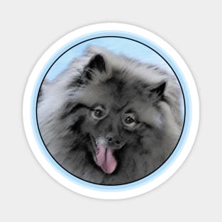 Keeshond - Rainy Magnet